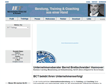 Tablet Screenshot of bct-net.de